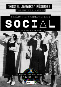 antifa plakatas SOCIAL (297 × 420 mm) (3)