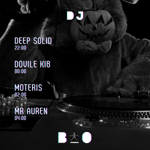 Kinky Halloween party Boo - DJ